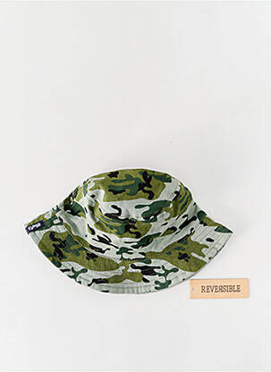 Chapeau tissage popeline vert BARTS garcon