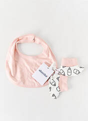 Bavoir rose ABSORBA pour fille seconde vue