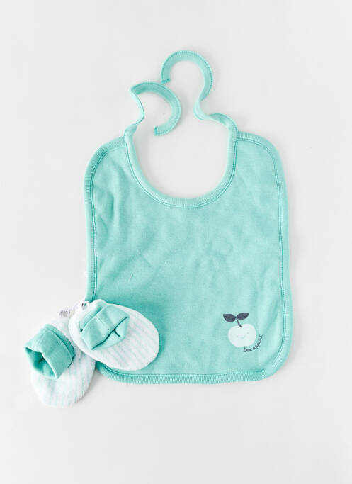 Bavoir vert ABSORBA pour enfant