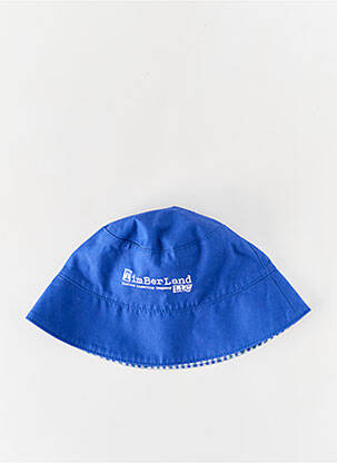 Chapeau tissage popeline bleu TIMBERLAND garçon