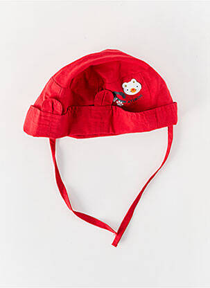 Chapeau imprimé fantaisie rouge CATIMINI garcon