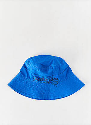 Chapeau tissage popeline bleu TIMBERLAND garçon