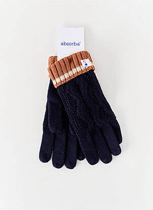 Gants stretch bleu ABSORBA garçon