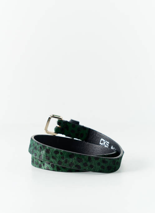 Ceinture vert CKS pour femme