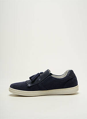 Slip ons voute plantaire talon plat jusqu'à 3cm bleu MYMA femme