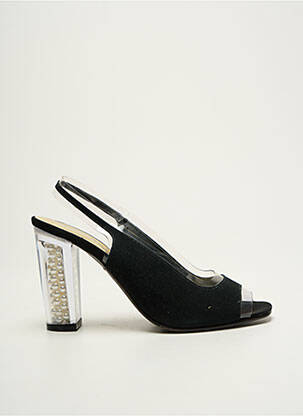 Sandales/nu pieds talon bottier talon de 7 à 9cm noir AZUREE femme