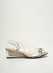 Sandales/Nu pieds blanc AZUREE pour femme seconde vue