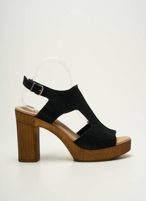 Sandales/Nu pieds noir MYMA pour femme