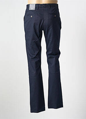 Pantalon droit tissage popeline taille normale bleu TOMMY HILFIGER homme