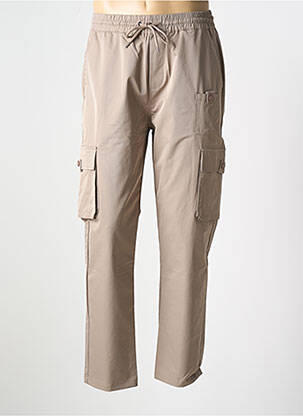 Pantalon cargo taille élastique taille normale marron PROJECTX homme