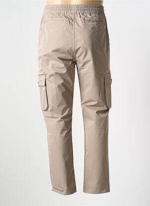Pantalon cargo taille élastique taille normale marron PROJECTX homme