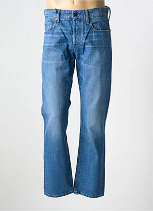 Jeans coupe droite fermeture boutonnée sur le devant taille normale bleu G STAR homme