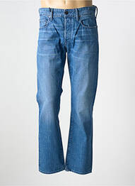 Jeans coupe droite fermeture boutonnée sur le devant taille normale bleu G STAR homme