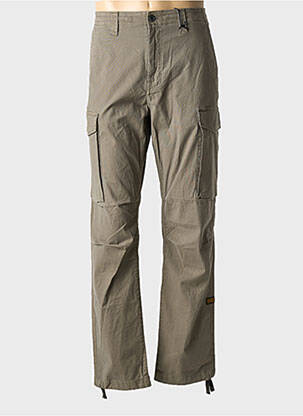 Pantalon droit stretch taille normale vert G STAR homme