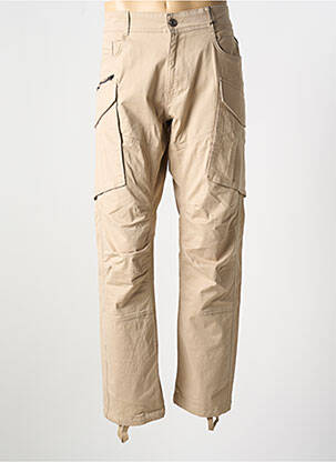 Pantalon droit stretch taille normale beige REPLAY homme
