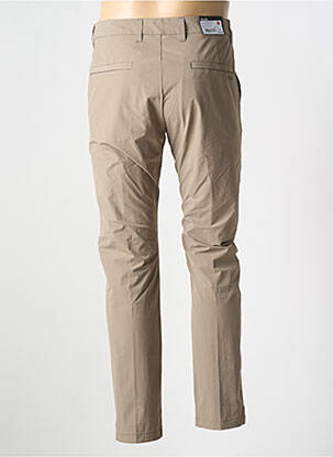 Pantalon slim stretch taille normale beige HUGO BOSS homme