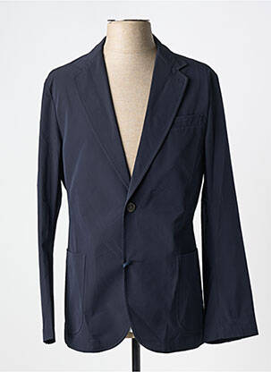 Blazer coupe cintrée bleu TOMMY HILFIGER homme