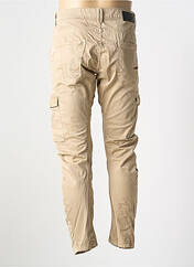 Pantalon cargo beige LE TEMPS DES CERISES pour homme seconde vue