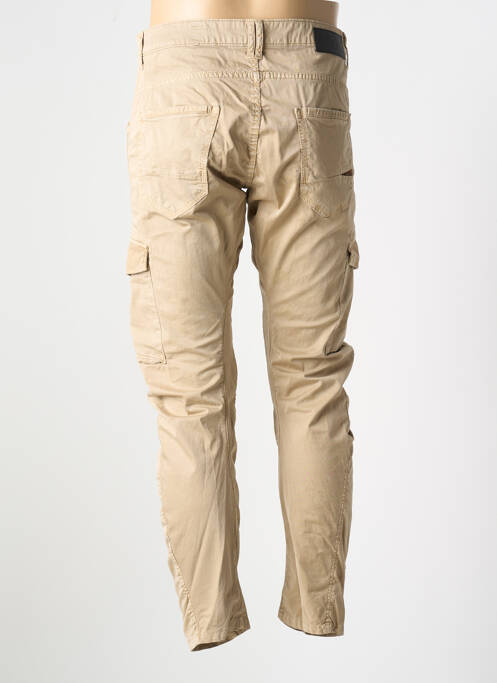 Pantalon cargo beige LE TEMPS DES CERISES pour homme