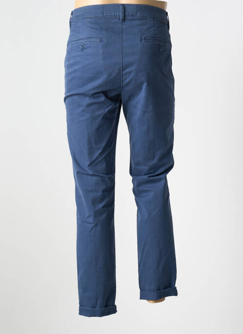 Pantalon chino bleu FREEMAN T.PORTER pour homme