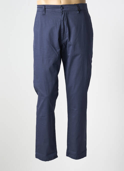 Pantalon chino bleu FREEMAN T.PORTER pour homme