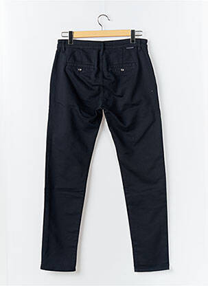 Pantalon chino tissage popeline taille normale bleu FREEMAN T.PORTER homme