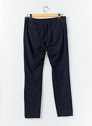 Pantalon chino stretch bleu LE TEMPS DES CERISES homme