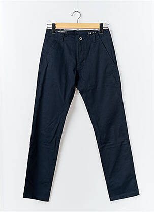 Pantalon chino tissage popeline taille normale bleu G STAR homme