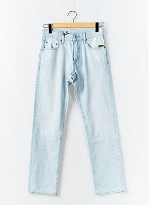 Jeans coupe droite stretch taille normale bleu G STAR homme