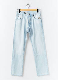 Jeans coupe droite stretch taille normale bleu G STAR homme