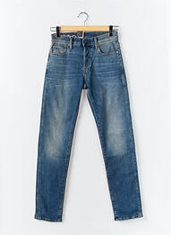 Jeans coupe slim fermeture boutonnée sur le devant taille normale bleu G STAR homme