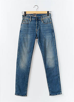 Jeans coupe slim fermeture boutonnée sur le devant taille normale bleu G STAR homme