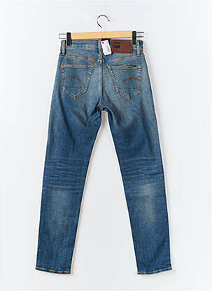 Jeans coupe slim fermeture boutonnée sur le devant taille normale bleu G STAR homme
