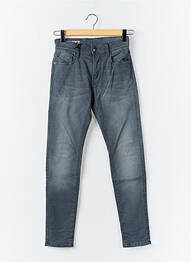 Jeans skinny stretch taille normale gris G STAR homme