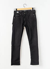 Jeans coupe slim stretch taille normale noir REPLAY homme