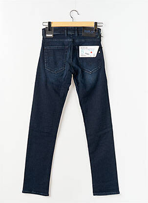 Jeans coupe slim fermeture boutonnée sur le devant taille normale bleu REPLAY homme