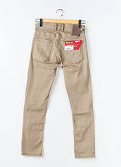 Jeans coupe slim marron REPLAY pour homme seconde vue