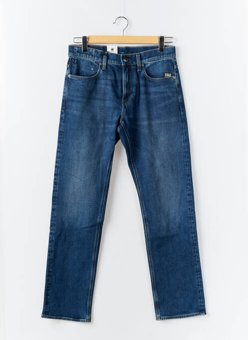 Jeans coupe droite bleu G STAR pour homme