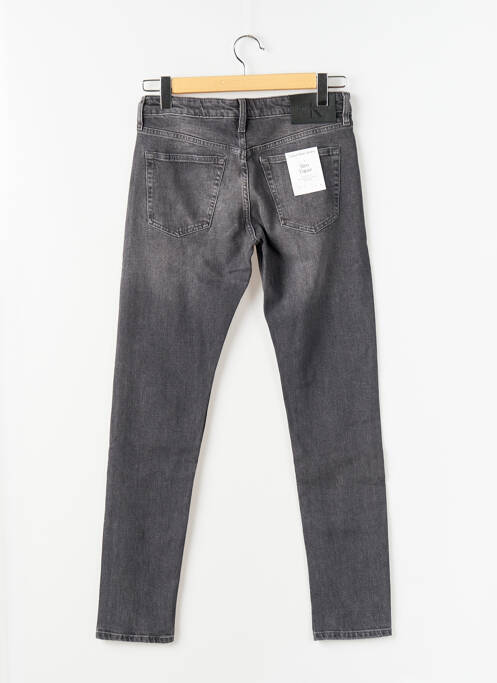 Jeans coupe slim gris CALVIN KLEIN pour homme