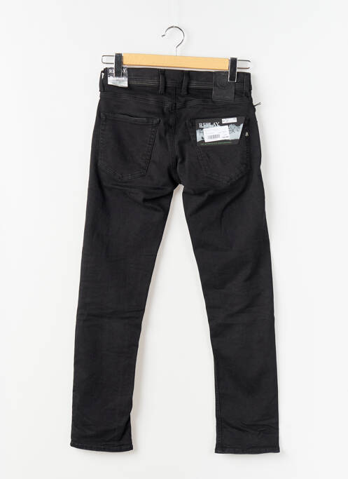 Jeans coupe slim noir REPLAY pour homme