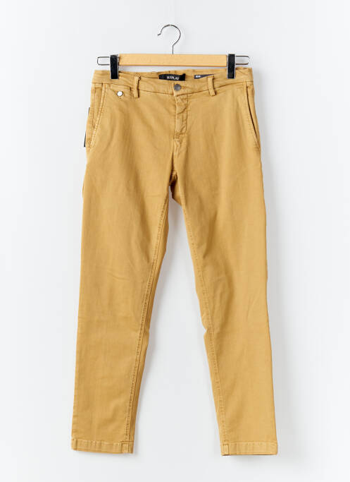 Pantalon chino jaune REPLAY pour homme