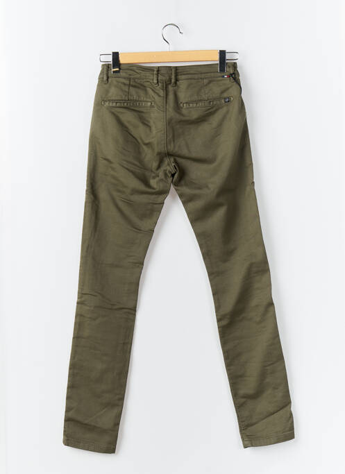 Pantalon chino vert LE TEMPS DES CERISES pour homme