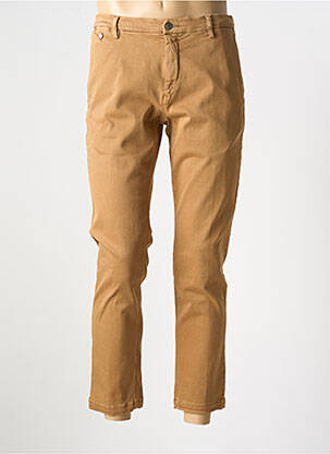 Jeans coupe slim stretch taille normale marron clair REPLAY homme