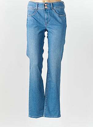 Jeans coupe droite stretch taille normale bleu SALSA femme