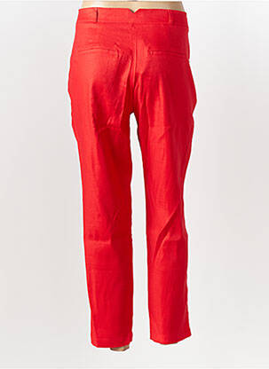 Pantalon 7/8 stretch taille normale rouge SALSA femme