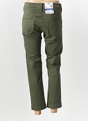 Pantalon 7/8 stretch taille normale vert SALSA femme