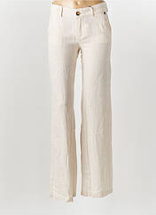 Pantalon droit beige FREEMAN T.PORTER pour femme seconde vue