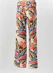 Pantalon droit beige FREEMAN T.PORTER pour femme seconde vue