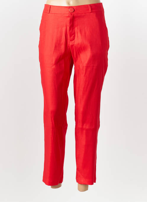 Pantalon 7/8 rouge SALSA pour femme