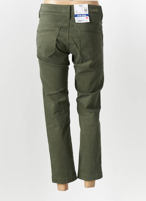 Pantalon 7/8 vert SALSA pour femme